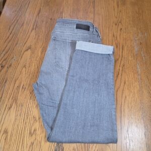 Mavi Women's Classic Gray Straight Leg Jeans. LLCP